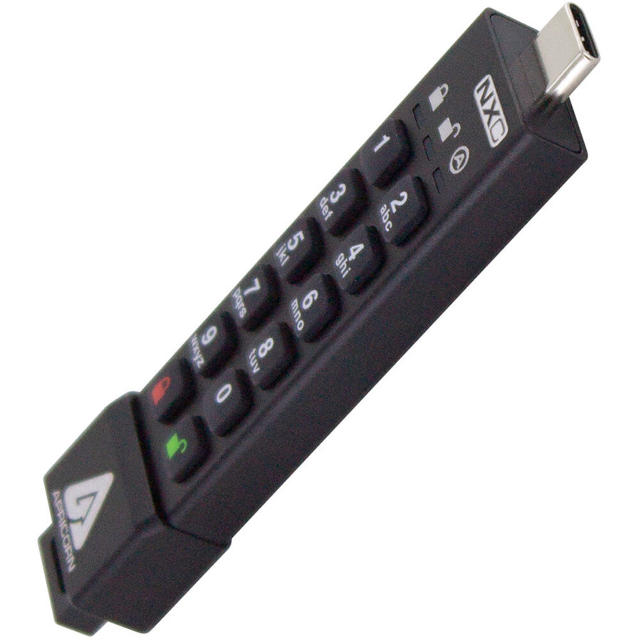 Memorie USB Aegis 16GB Secure Key 3NXC USB 3.2 Black