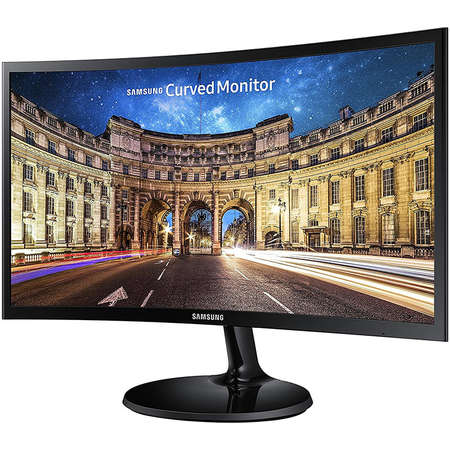 Monitor LED Gaming Curbat Samsung LC24F390FHRXEN 24 inch FHD VA 4ms Black