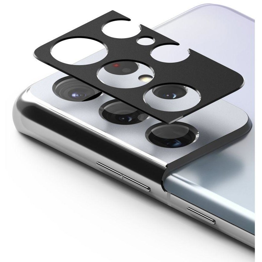 Rama protectie camera foto pentru Samsung Galaxy S21 Ultra Black