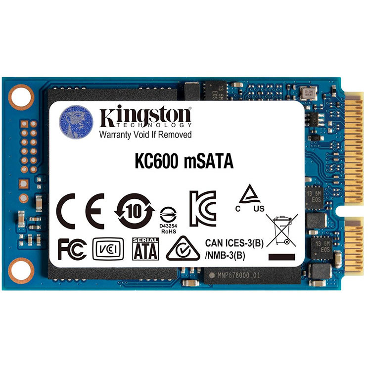 SSD KC600 256GB SATA-III mSATA