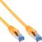 Patchcord InLine S/FTP Cat 6A 3m Yellow