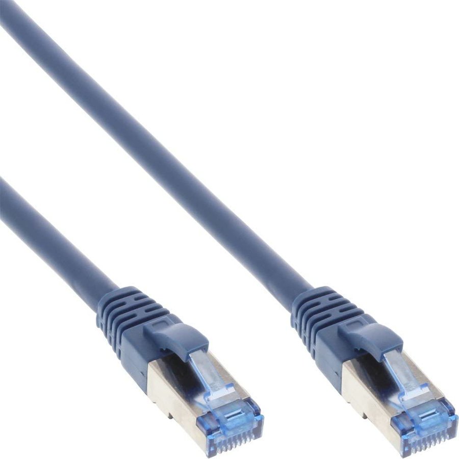 Patchcord S/FTP Cat 6A 10m Blue