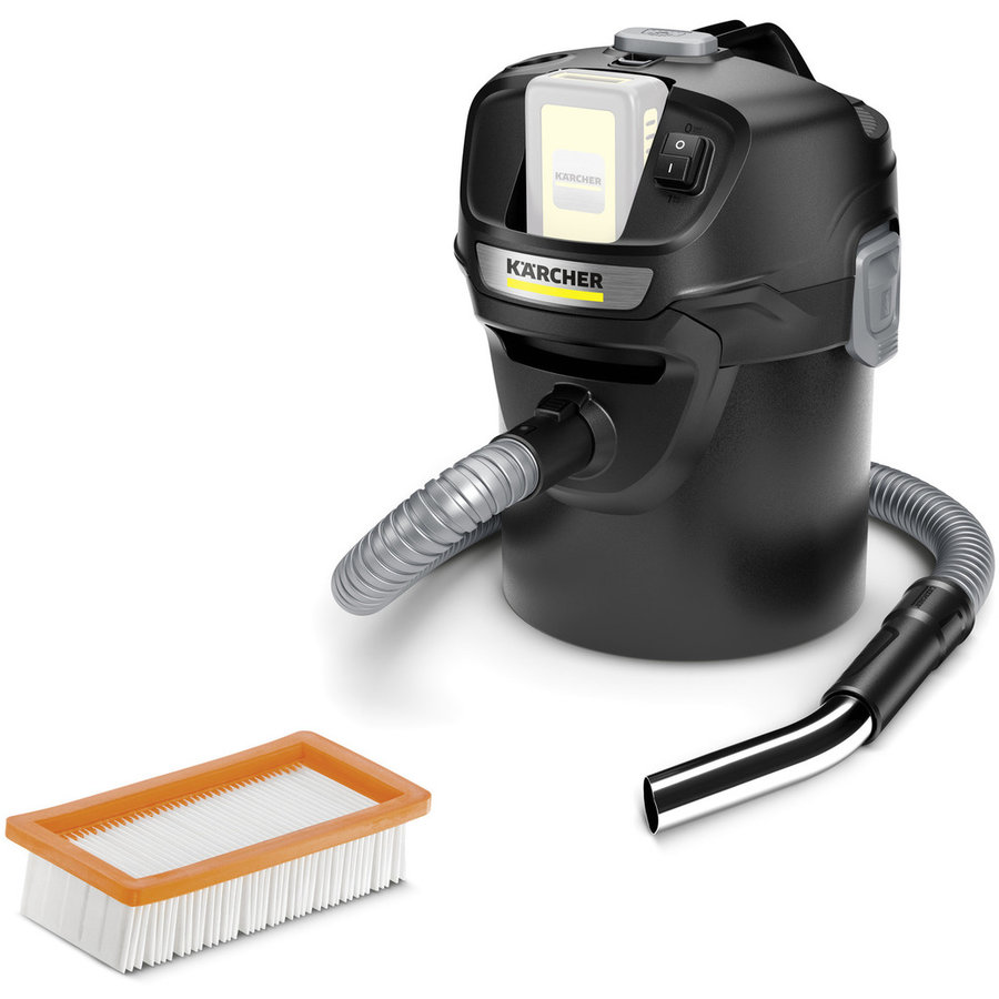 Aspirator pentru cenusa AD2 14 litri 230W Negru - imagine 2