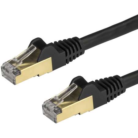 Patchcord StarTech STP Cat 6A 7.5m Black