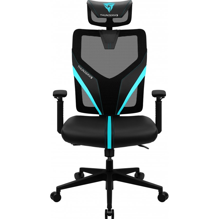 Scaun Gaming YAMA 1 Black Turqoise