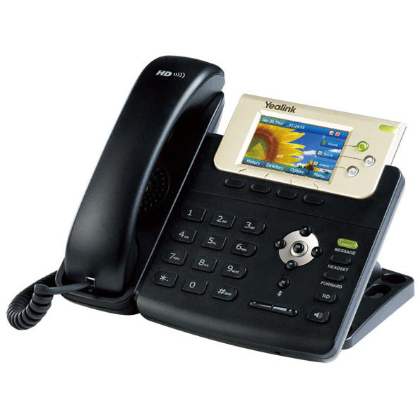 Telefon VoIP SIP-T23G Black