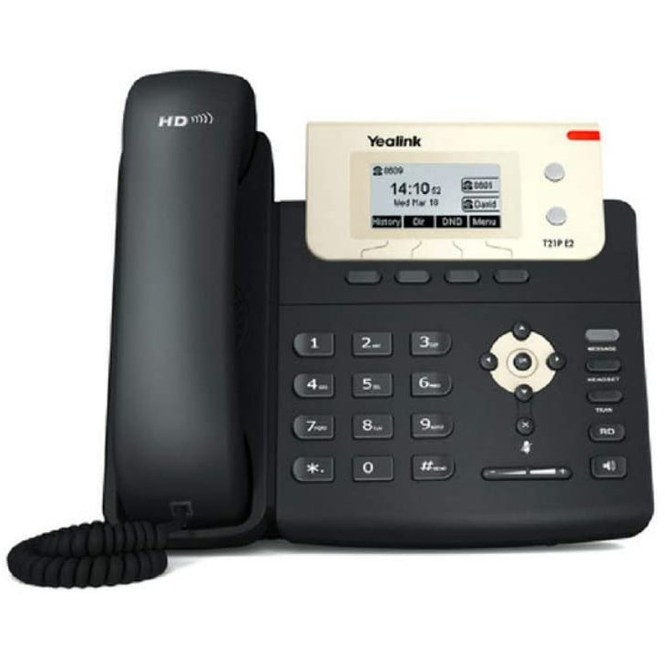 Telefon VoIP SIP-T21 E2 Black