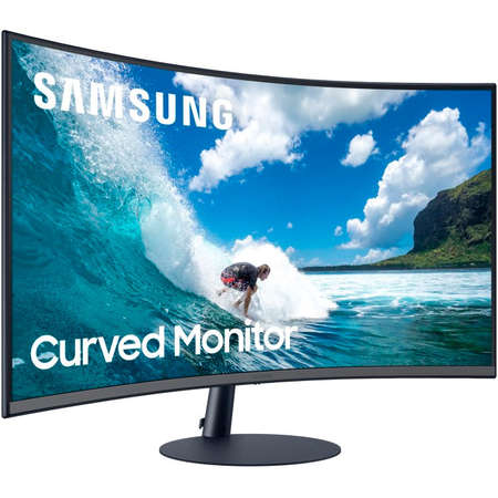 Monitor LED Curbat Samsung C27T550FDRX 27 inch FHD VA 4ms 75Hz Black