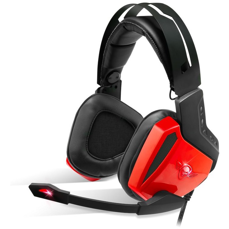 Casti Gaming Xpert-H100 Helmet Virtual 7.1 USB Red