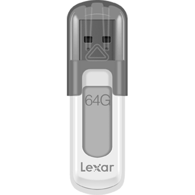 Memorie USB Lexar JumpDrive V100 64GB USB 3.0 Grey