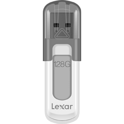 Memorie USB JumpDrive V100 128GB USB 3.0 Grey