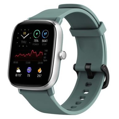 Smartwatch GTS 2 Mini Bluetooth 5.0 Waterproof 5 ATM senzor SpO2 Verde