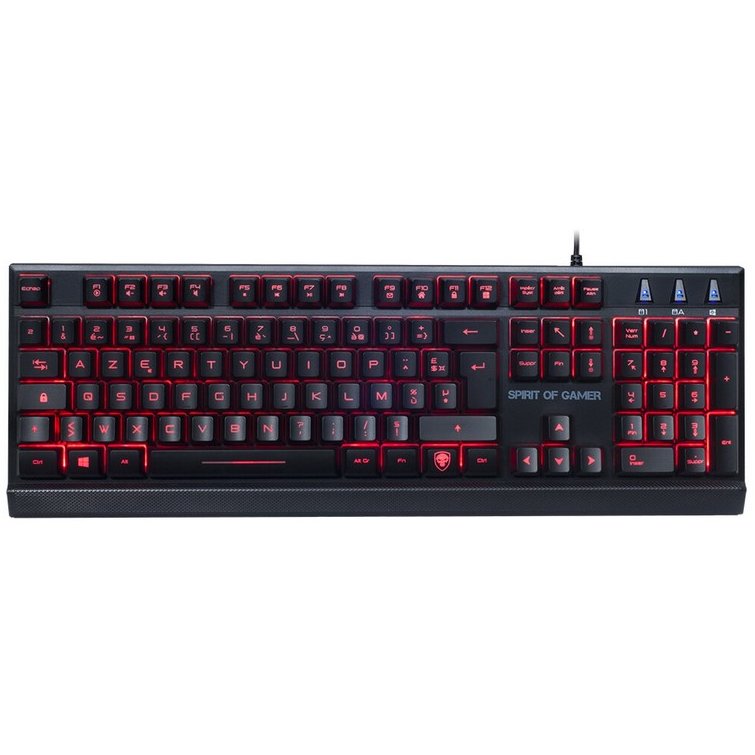 Tastatura Elite K-10 Gaming Qwerty Anti-Ghosting LED Black