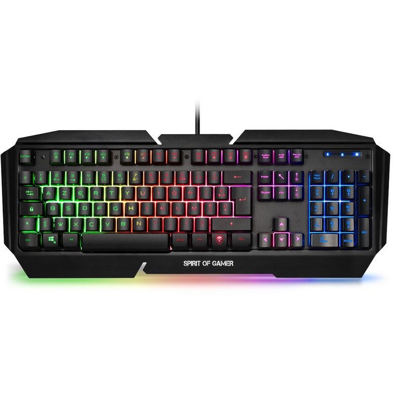 Tastatura PRO-K5 Gaming RGB Qwerty Semi Mecanic Black