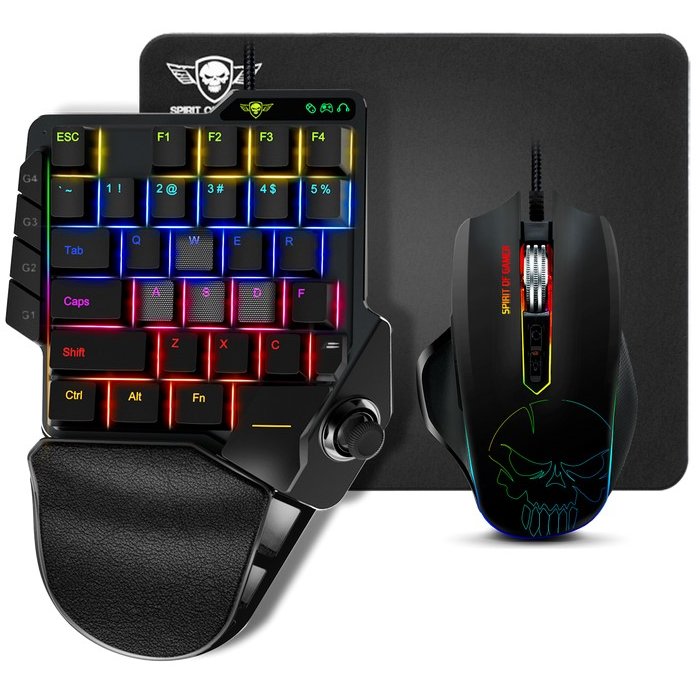 Kit tastatura si mouse Xpert G-900 Gaming 3 in 1 RGB Black