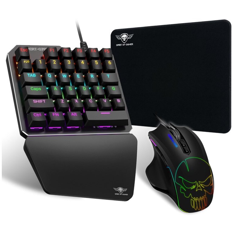 Kit tastatura si mouse Xpert G-700 Gaming RGB Black