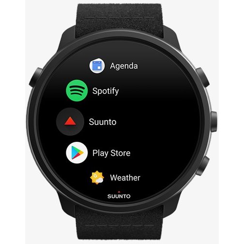 Ceas sport 7 Matte Black Titanium