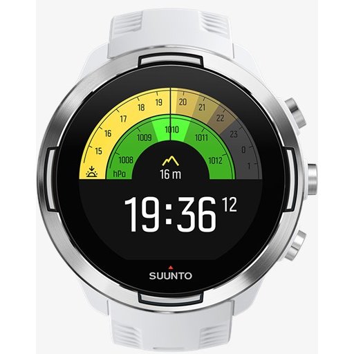Ceas Sport Smartwatch 9 G1 Baro 50mm Rezistent la Socuri Alb