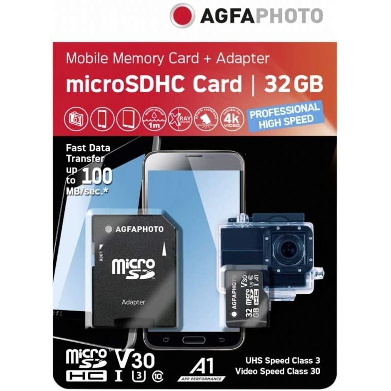 Card de memorie 32GB MicroSDHC Clasa 10 + Adaptor SD - imagine 2