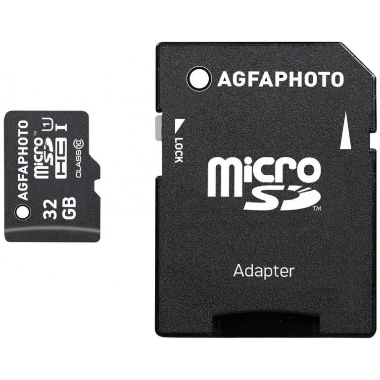 Card de memorie 32GB MicroSDHC Clasa 10 + Adaptor SD
