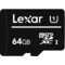 Card de memorie Lexar 64GB MicroSDXC Clasa 10 + Adaptor SD