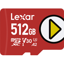 Card de memorie Play 1066x 512GB MicroSDXC Clasa 10 UHS-I U3