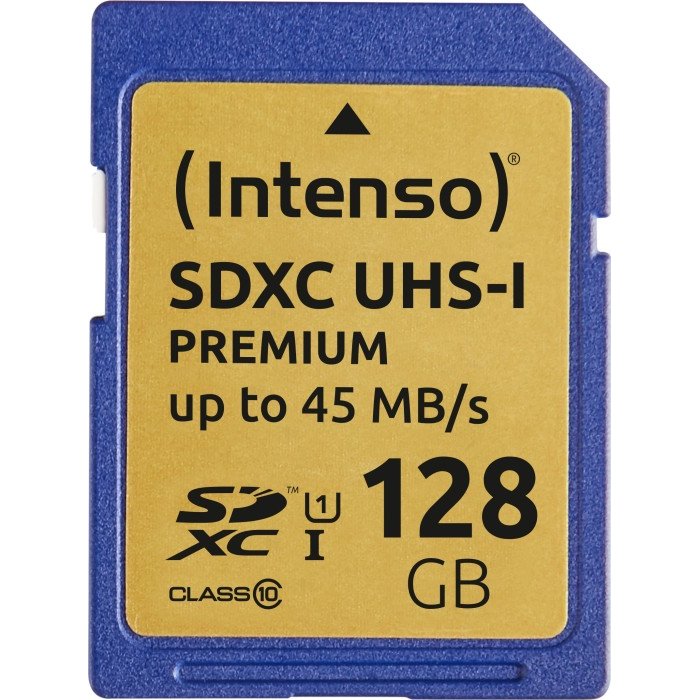 Card de memorie Premium 128GB SDXC Clasa 10 UHS-I