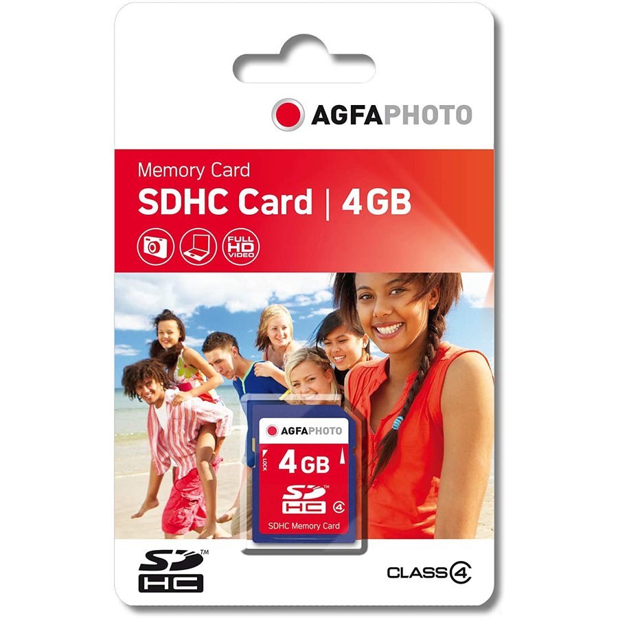 Card de memorie 4GB SDHC Clasa 10