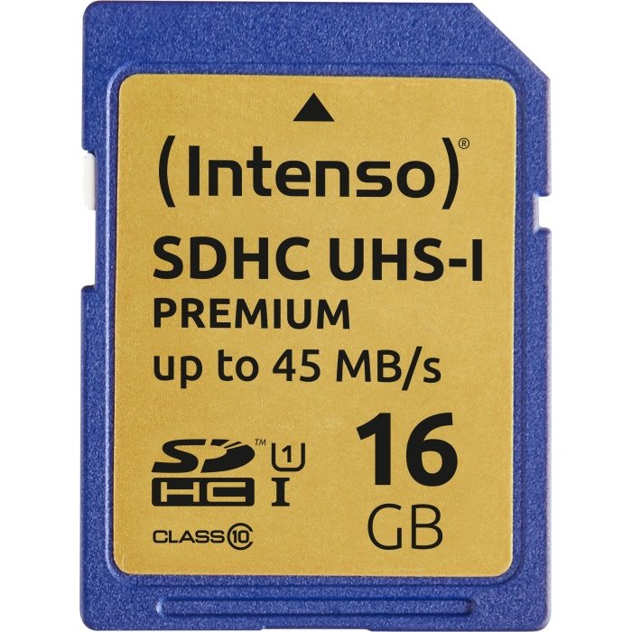 Card de memorie Premium 16GB SDHC Clasa 10 UHS-I