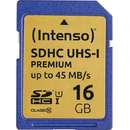 Premium 16GB SDHC Clasa 10 UHS-I