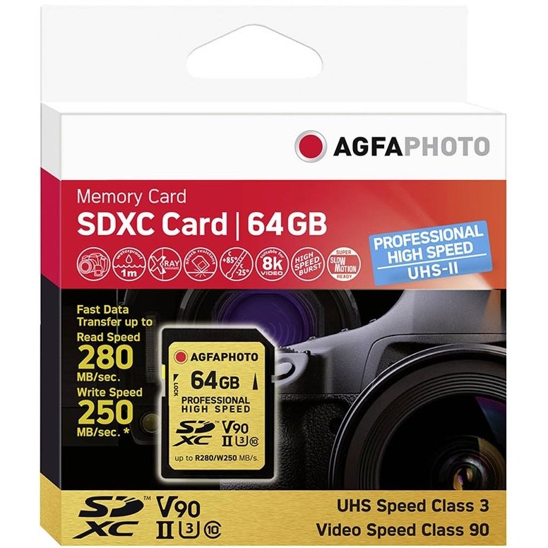 Card de memorie 64GB SDXC Clasa 10