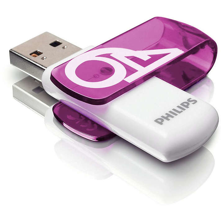 Memorie USB Vivid Edition 64GB USB 2.0 Purple
