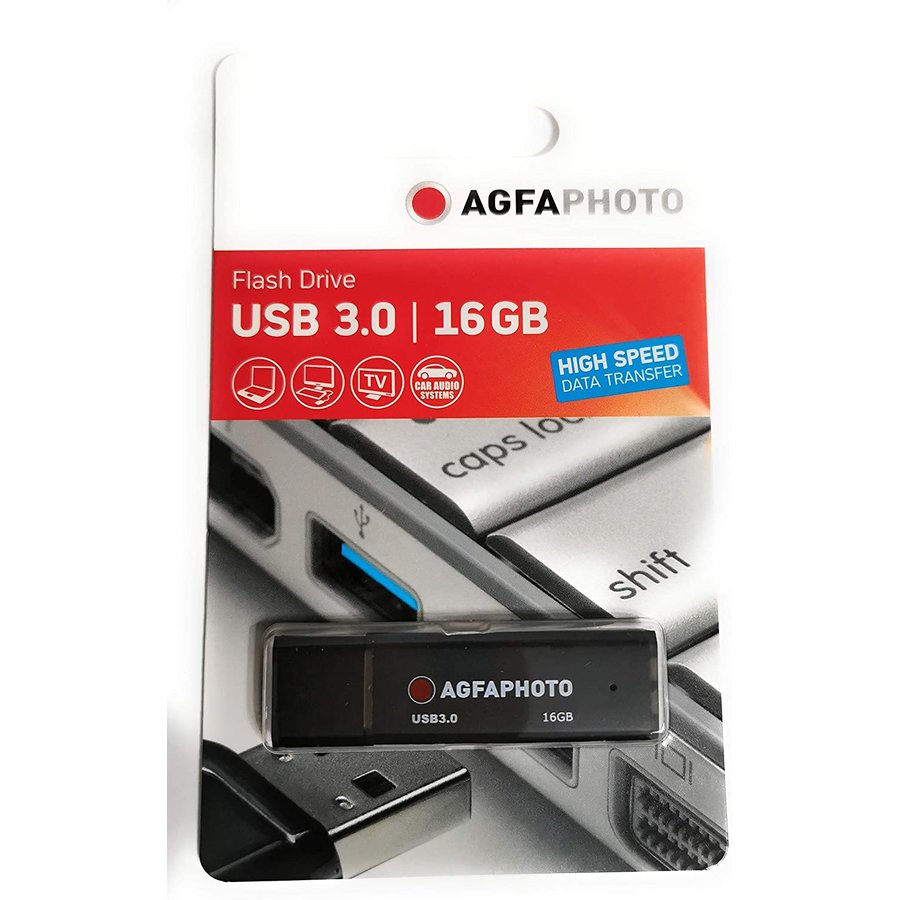 Memorie USB 16GB USB 3.0 Black