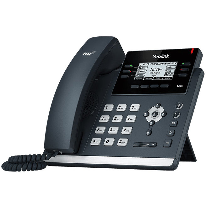 Telefon VoIP SIP-T42S Black