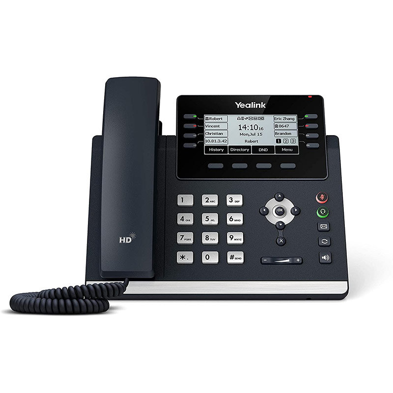Telefon VoIP SIP-T43U fara incarcator Black