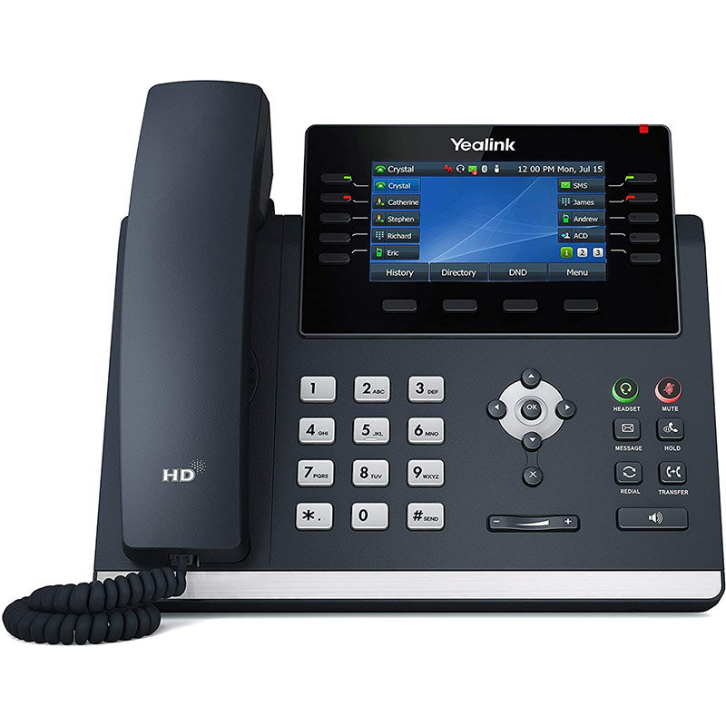 Telefon VoIP SIP-T46U fara incarcator Black