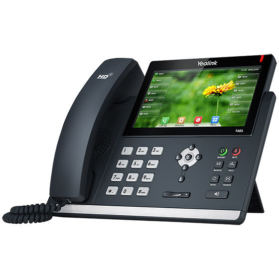 Telefon VoIP SIP-T48S Black