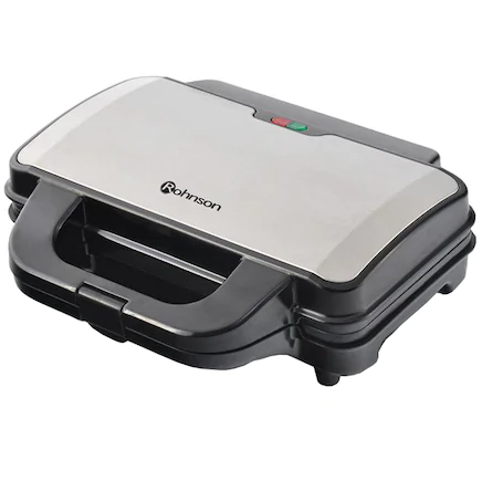 Sandwich maker Rohnson R276 XL, 900W, placi antiaderente, termostat, Gri/Negru