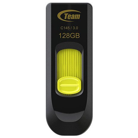 Memorie USB C145 128GB USB 3.0 Black Yellow