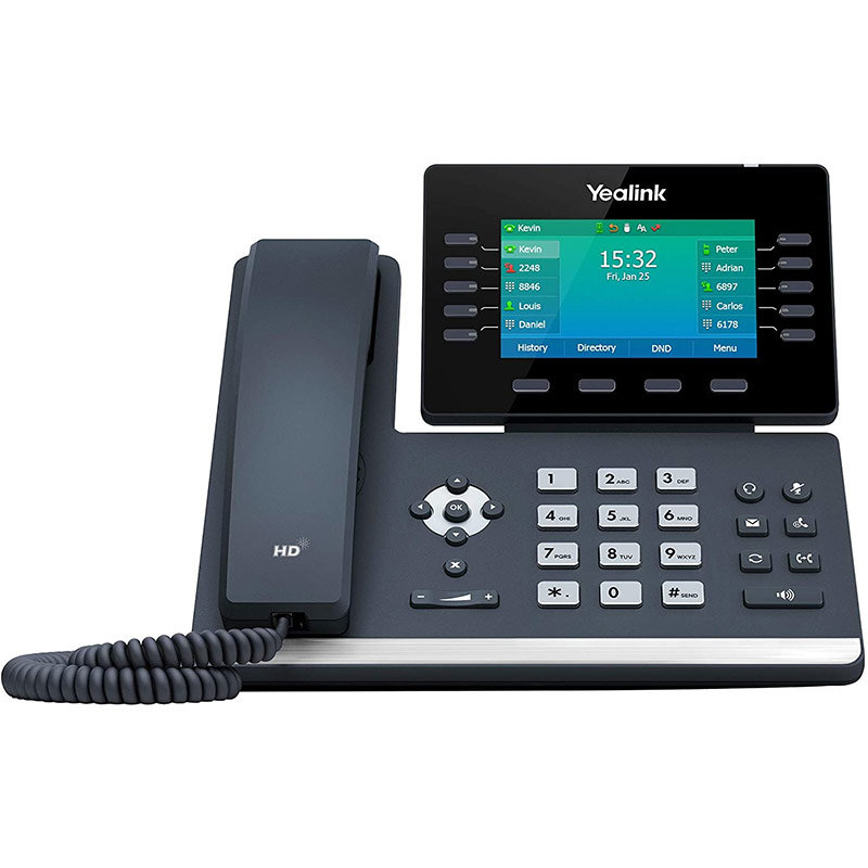 Telefon VoIP SIP-T54W Black