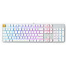 GMMK Full-Size White Ice Edition Gateron Brown Mecanica