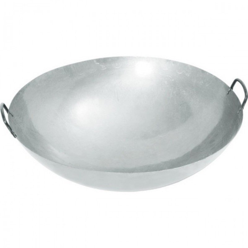 Tigaie Wok pentru inductie PEWOK32 18/C 06mm 32cm Inox