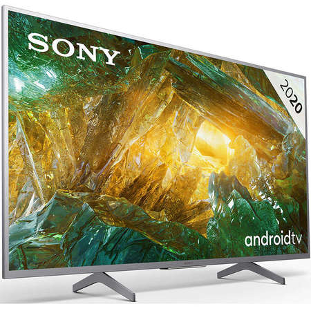 Televizor Sony LED Smart TV KD55XH8077SAEP 139cm 55inch Ultra HD 4K Silver