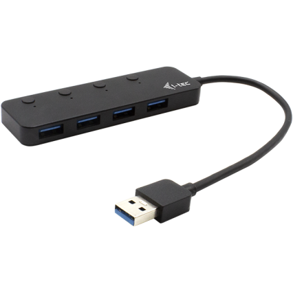 Hub USB U3CHARGEHUB4 4x USB 3.2 gen 1 Negru