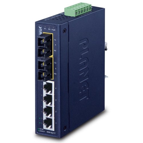 Switch Industrial ISW-621TS15 4 porturi Blue