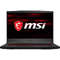 Laptop MSI GF65 Thin 10SER-1232XRO 15.6 inch FHD 144Hz Intel Core i7-10750H 8GB DDR4 512GB SSD nVidia GeForce RTX 2060 6GB Dark Grey