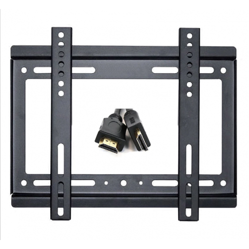 Suport TV + Cablu HDMI 14 - 42 inch Black