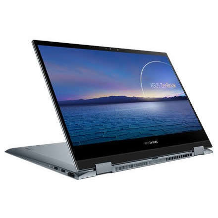 Laptop ASUS ZenBook Flip 13 UX363EA-HP186R 13.3 inch FHD Touch Intel Core i5-1135G7 8GB DDR4 512GB SSD Windows 10 Pro Microsoft Office 365 Personal 1an Pine Grey