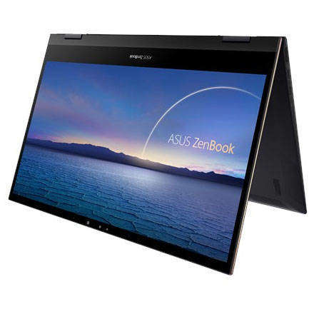 Laptop ASUS ZenBook Flip S UX371EA-HR017R 13.3 inch FHD Touch Intel Core i7-1165G7 16GB DDR4 1TB SSD Windows 10 Pro Microsoft Office 365 Personal 1an Jade Black