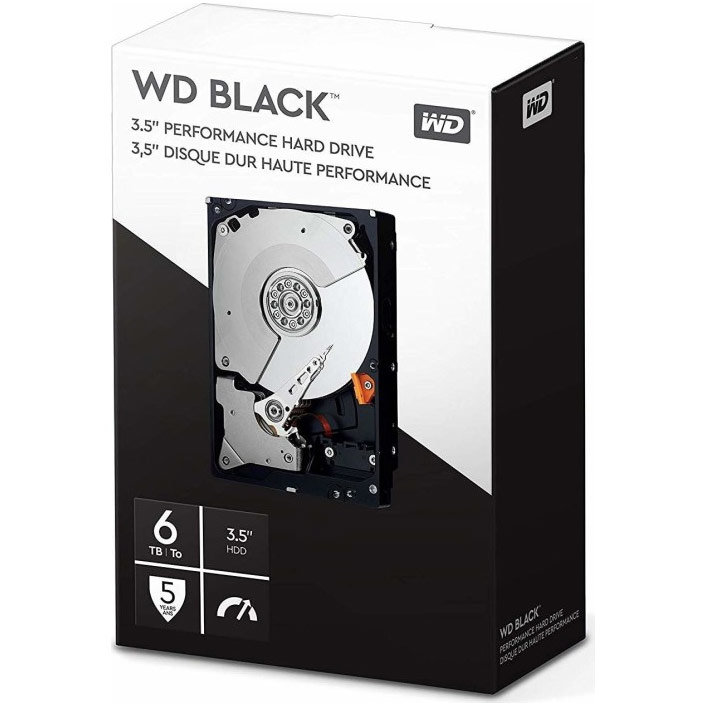 Hard disk Black 6TB SATA-III 3.5 inch 7200rpm 64MB Retail